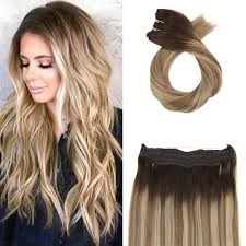 Shop all blonde hair extension colors by cashmere hair. Brown Hair With Blonde Extensions Beliebte Frisuren 2020