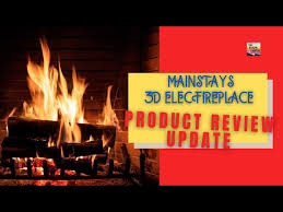Mainstays 3d Fireplace Update