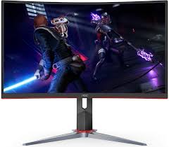 The c27g1 27 16:9 curved 144 hz freesync lcd monitor from aoc features a 1800r curvature that wraps around your field of view, placing you in the middle of the action for a more immersive experience. 27 Aoc Curved Gaming Monitor At Mighty Ape Nz