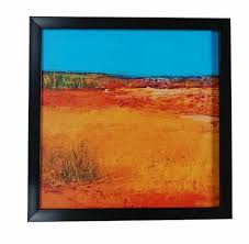 Abstract Painting With Frame Abstract