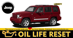 how to reset jeep liberty oil service