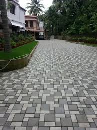 gr pavers square concrete