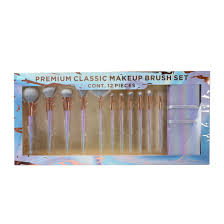 12pc premium clic makeup brush set size 3 94 inch x 5 71 inch x 2 56 inch 20162502