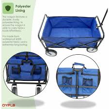 Oypla Blue Heavy Duty Foldable Garden