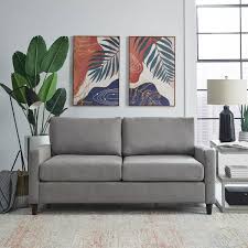 Slope Arm 2 Seater Sofa In Gray