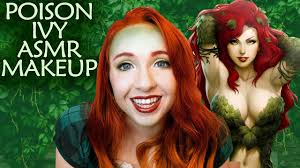 asmr makeup tutorial poison ivy