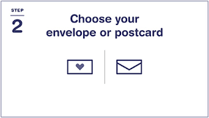 how to send a letter or postcard