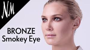 fall makeup bronze smokey eye tutorial
