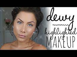 dewy skin jlo glow makeup tutorial