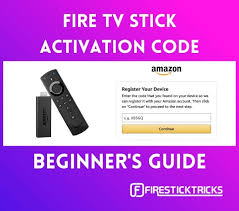 amazon firestick activation code