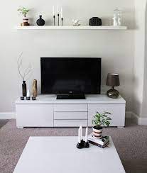 New shelving in a small space | white cottage home & living. Pin On Living Space