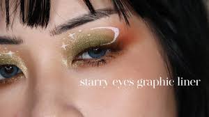 starry eyes with lunar beauty