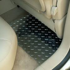 hhr floor mats diamond plate 4pc