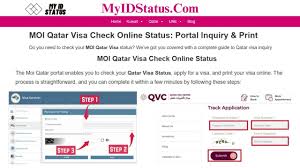 moi qatar visa check status