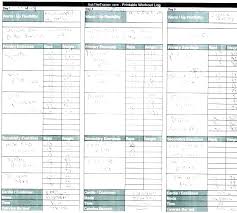 free workout template printable blank log weight bodybuilding excel weekly exercise