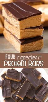 protein bars recipe just 4 ings