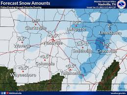 nashville middle tn may see snow