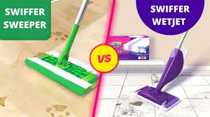 swiffer wetjet vs swiffer sweeper floor