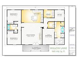 Willow Lane House Plan 1664 Square Feet