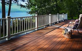 Aluminum deck and porch railing model d, with alternate turned pickets. Trex Select Railing High Quality Deck And Stair Railing Trex