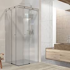 Mit einer duschwand für die badewanne können sie ganz nach belieben duschen oder baden. Duschen Aus Echtglas Mit Schiebturen