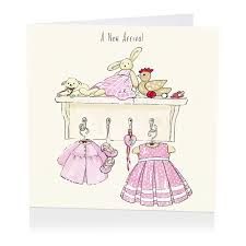 Pink A New Arrival Card Baby Girl Card Karenza Paperie