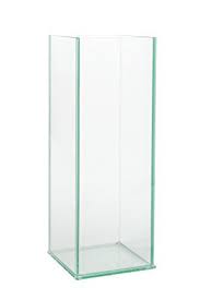rectangle plates clear glass vases