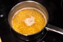 Should we remove foam from dal?