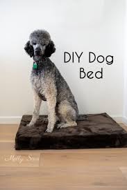 how to sew a dog bed step by step diy