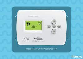 how to reset honeywell thermostat a