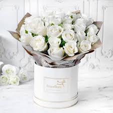 white roses order white
