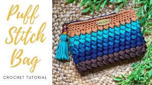crochet cosmetic bag you