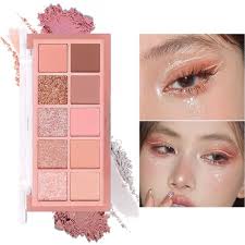 matte shimmer eye makeup palette