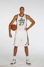His length makes him a force around the rim. Rudy Gobert Was Signed By The Utah Jazz Earlier This Year He Set Nba Draft Combine Records For Wingspan And Standing Reach Utah Jazz Nba Stars Jazz Basketball