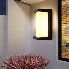 18w led modern exterior wall light