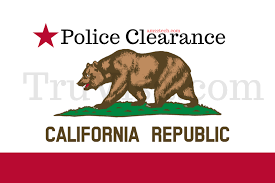 california state police clearance pcc