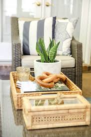 How To Decorate A Coffee Table The