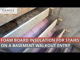Insulating Basement Walkout Entry With