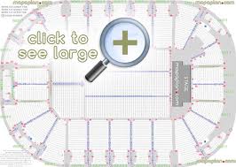 Odyssey Sse Arena Seat Row Numbers Detailed Seating Chart