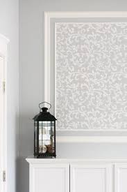 How To Stencil A Beautiful Accent Wall