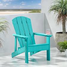 Outdoor Faux Wood Adirondack Chair