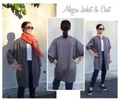 Alegra Jacket Coat Sizes 4 6 8 Pdf Sewing Pattern By Style Arc Print At Home Digital Pattern