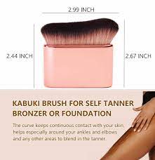 self tanner brush body makeup brush