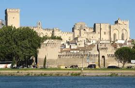 The palais des papes (english: The Palace Of The Popes In Avignon A Short Guide