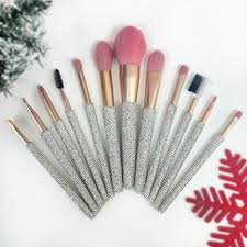glitter make up brushes sparkly brush