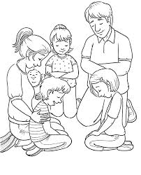 Collection of children praying coloring page (33). Family Picnic Coloring Page Free Printable Coloring Pages For Kids