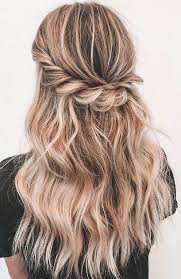 Be sure to cover the hair tie, and secure it in place with bobby pins. Best Half Up Half Down Hairstyles For Everyday To Special Occasion 1 Fab Mood Wedding Colours Wedding Themes Wedding Colour Palettes