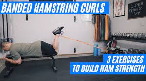 resistance band hamstring curl 3