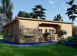 chalets en bois habitables de 70m² et