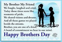 Image result for Brother's Day